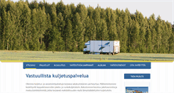 Desktop Screenshot of kuljetusleistila.fi